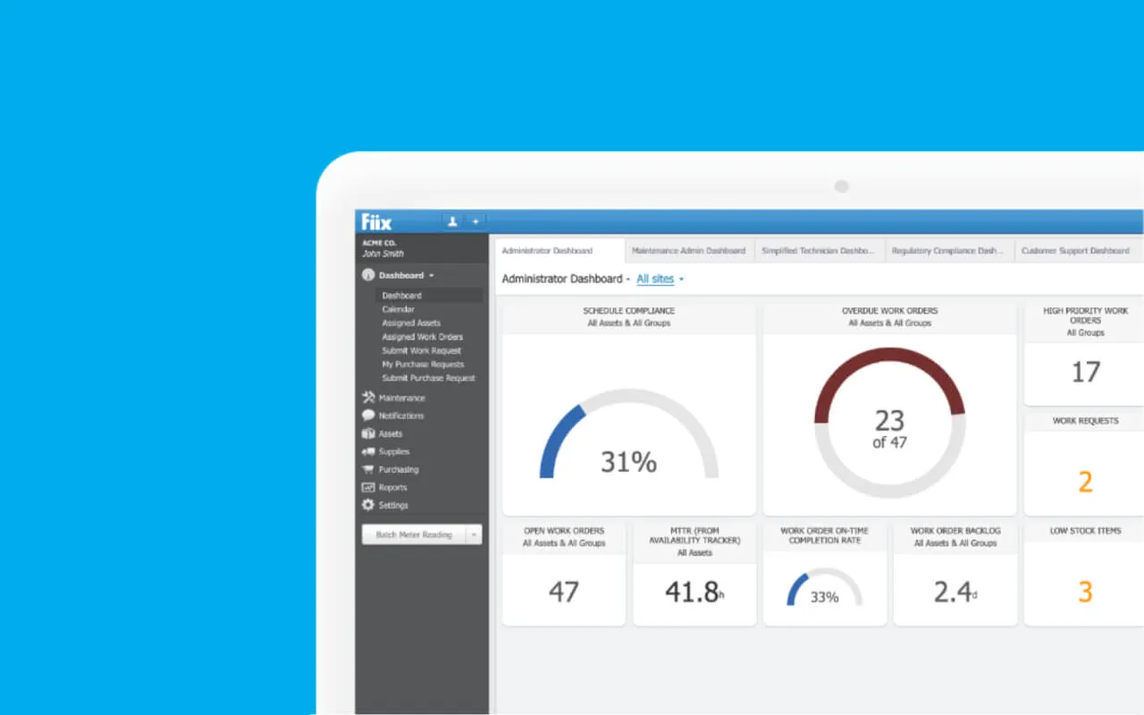 Implantation CMMS Fiix
